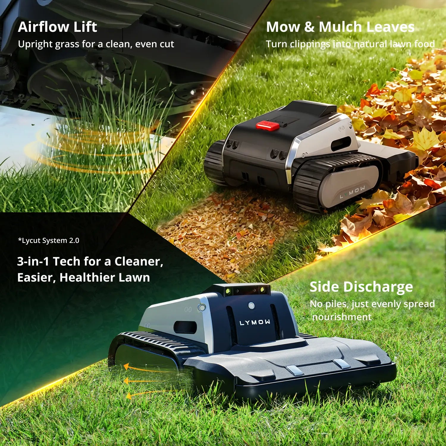 Lymow One Plus Robotic Lawn Mower Lymow Tech