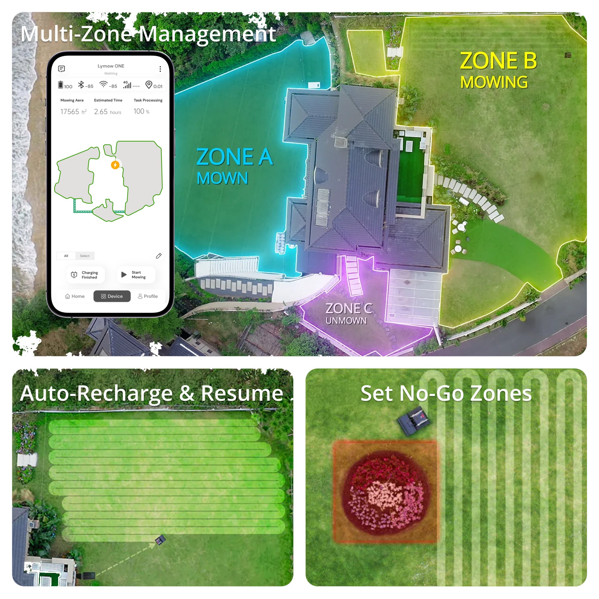 Lymow One Robotic Lawn Mower