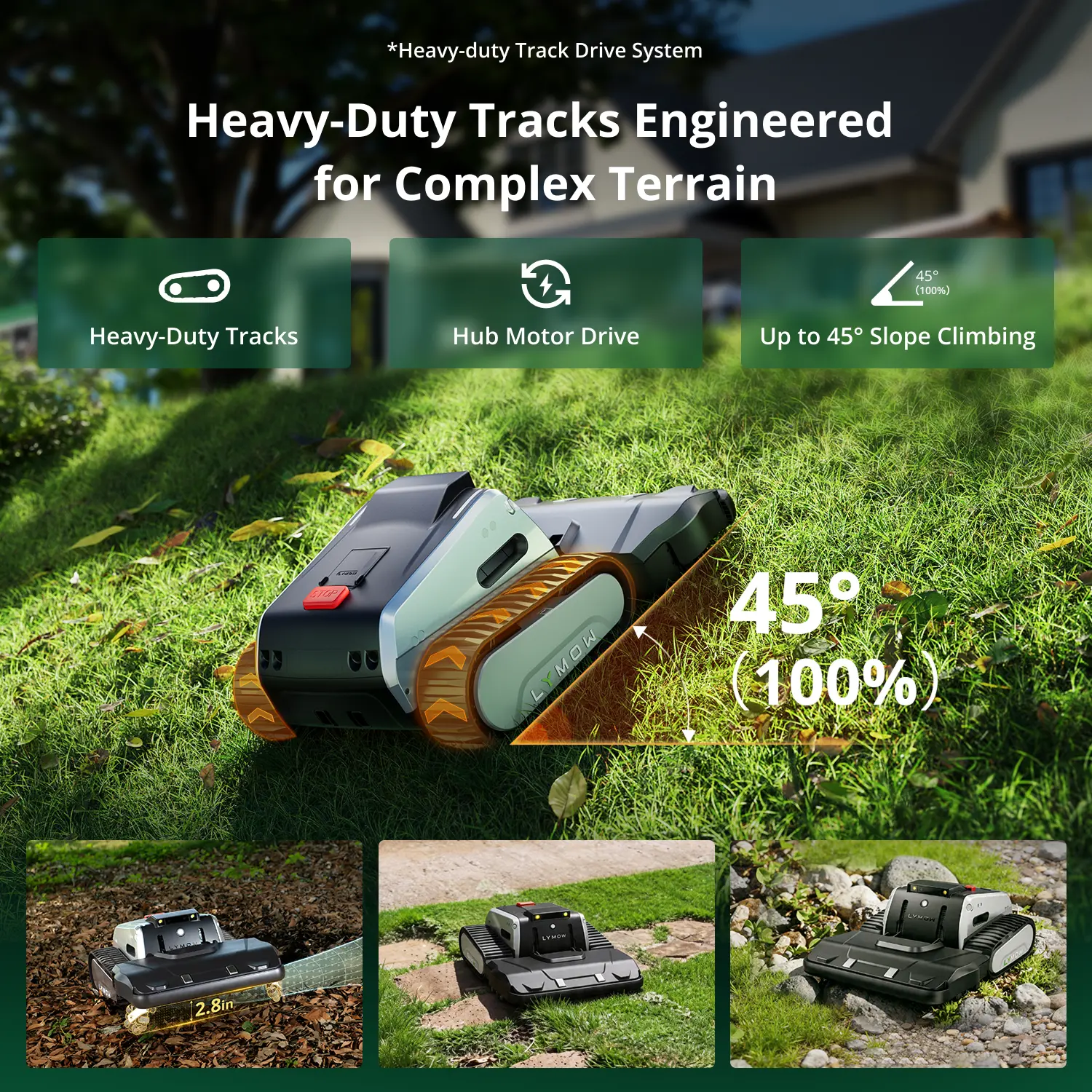 Lymow One Plus Robotic Lawn Mower Lymow Tech
